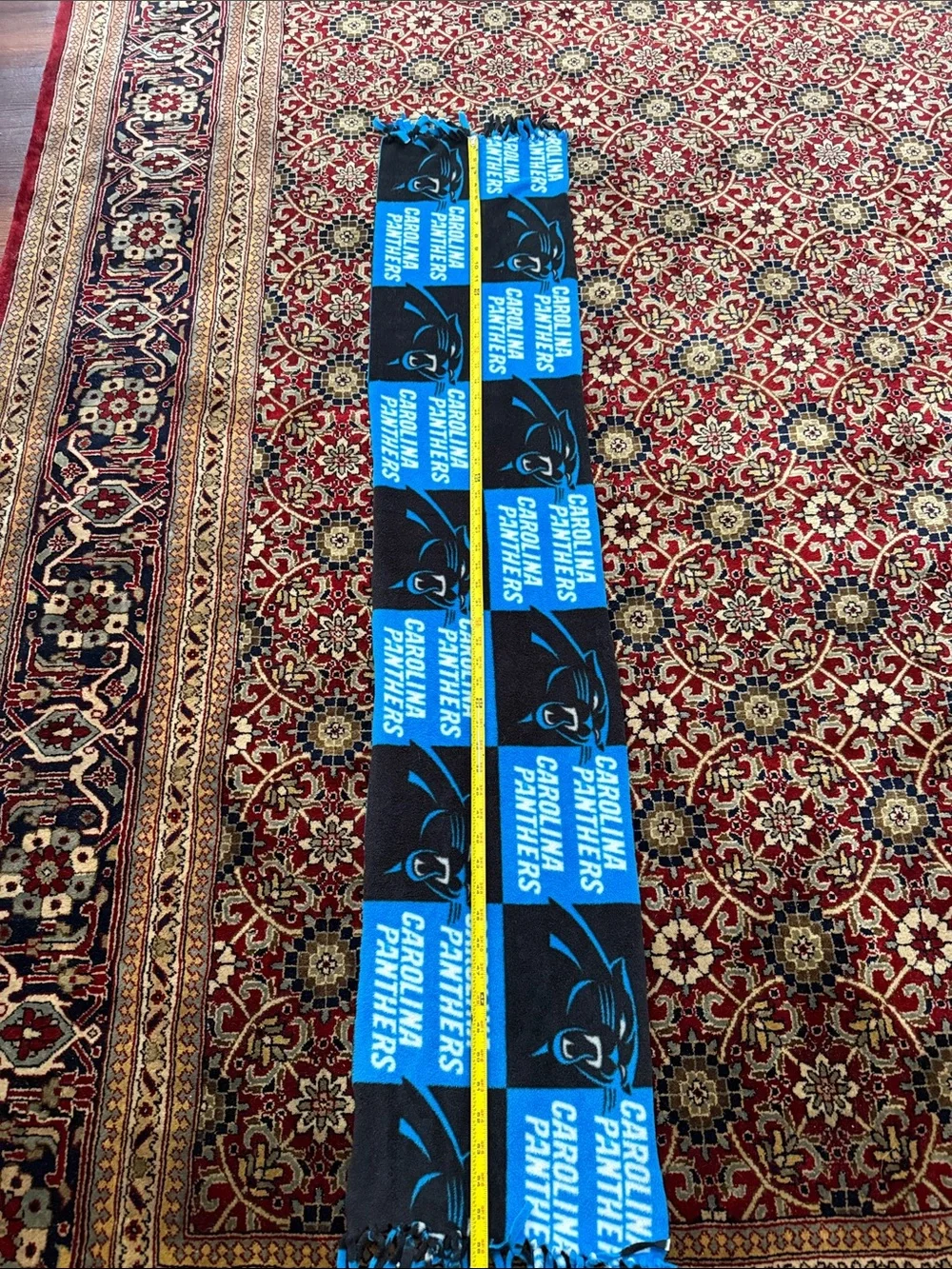 Carolina Panthers Blue & Black Team Scarf